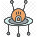 Computadora Portatil Alienigena Extraterrestre Computadora Portatil Icono