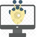 Computadora Portatil Alienigena Extraterrestre Computadora Portatil Icono