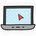 Microcomputer Laptop Minicomputer Icon