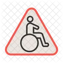 Portatori Di Handicap Zona Segno Icon