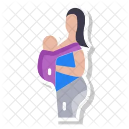 Porte-bébé  Icône