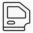 Porte De Voiture Icône