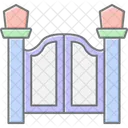 Jardin Portail Ferme Icon