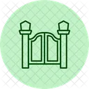 Jardin Portail Ferme Icon