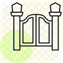 Jardin Portail Ferme Icon