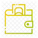 Portefeuille Sac A Main Paiement Icône