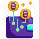 Portefeuille Bitcoin  Icône