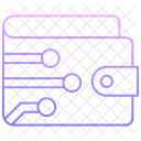 Portefeuille cryptographique  Icône