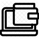 Portefeuille électronique  Icône