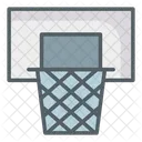 Portería de baloncesto  Icono