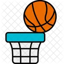 Portería de baloncesto  Icono