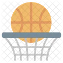 Portería de baloncesto  Icono