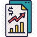 Portfolio Trading Finance Icon