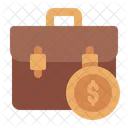 Portfolio Briefcase Money Icon