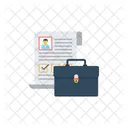 Portfolio Briefcase Document Icon
