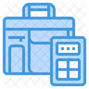 Portfolio Calculator Briefcase Icon