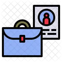 Portfolio Profile Briefcase Icon