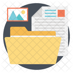 Portfolio Icon - Download in Flat Style