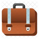 Business Bag Portfolio Suitcase Icon