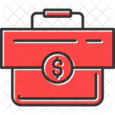 Portfolio Money Suitcase Briefcase Icon