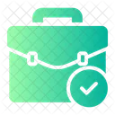 Portfolio Suitcase Job Icon