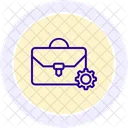 Portfolio Bag Line Icon Icon