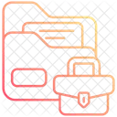 Dossier de portfolio  Icône