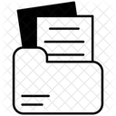 Dossier de portfolio  Icône