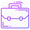 Portfolio Suitcase Bag Icon