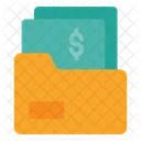 Portfolio Confidential Business Icon