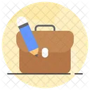 Portfolio Bag Briefcase Icon