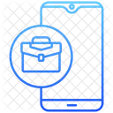 Portfolio Job Promotion Mobile Phone Icon