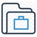 Portfolio Mappe Archiv Symbol