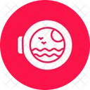 Porthole Ship Boat Icon