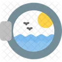 Porthole Ship Boat Icon