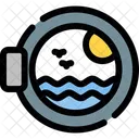Porthole Ship Boat Icon
