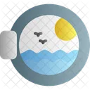 Porthole Ship Boat Icon