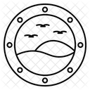 Porthole Window  Icon