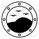 Porthole Window Ship Window Boat Window Icon