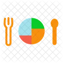 Portion Control Diet Nutrition Icon