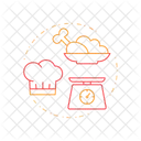 Portion control  Icon