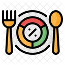 Portion Mahlzeit Essen Symbol