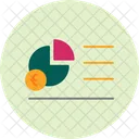 Portion pie chart  Icon