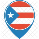 Porto Rico Bandeira Ícone