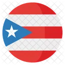 Porto Rico Bandeira Ícone