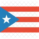 Porto Rico Bandeira Ícone