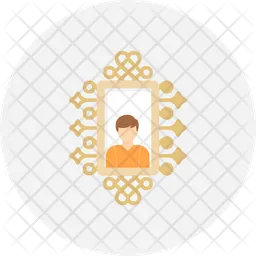 Portrait Frame  Icon