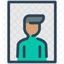 Portrait Photo  Icon