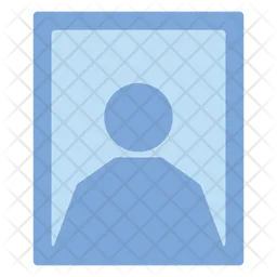 Portrait Photo  Icon