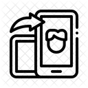 Portrat Modus Smartphone Symbol
